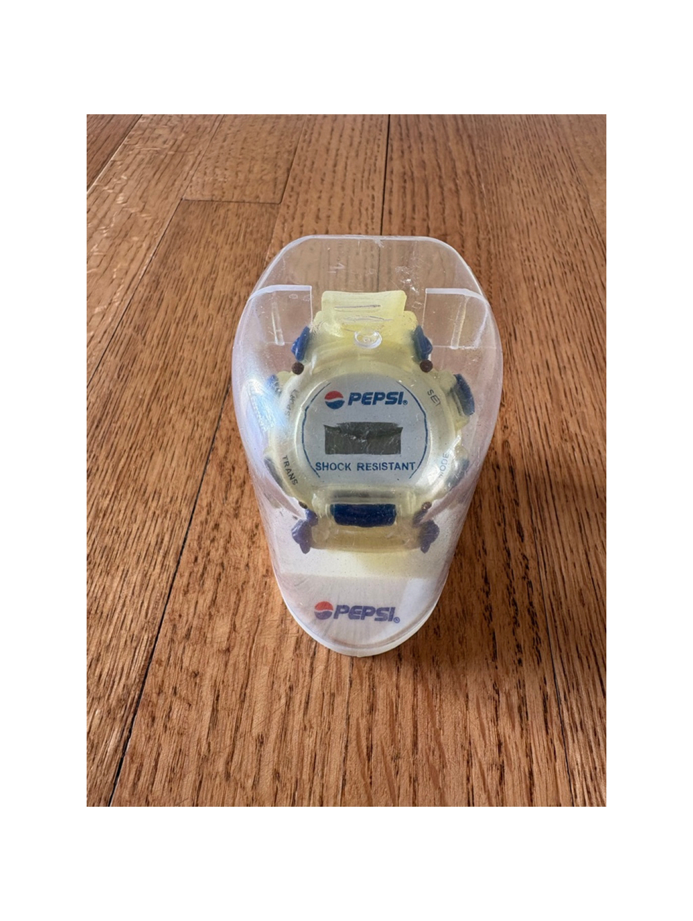 Vintage Pepsi Digital Watch Shock Resistant New in Box
